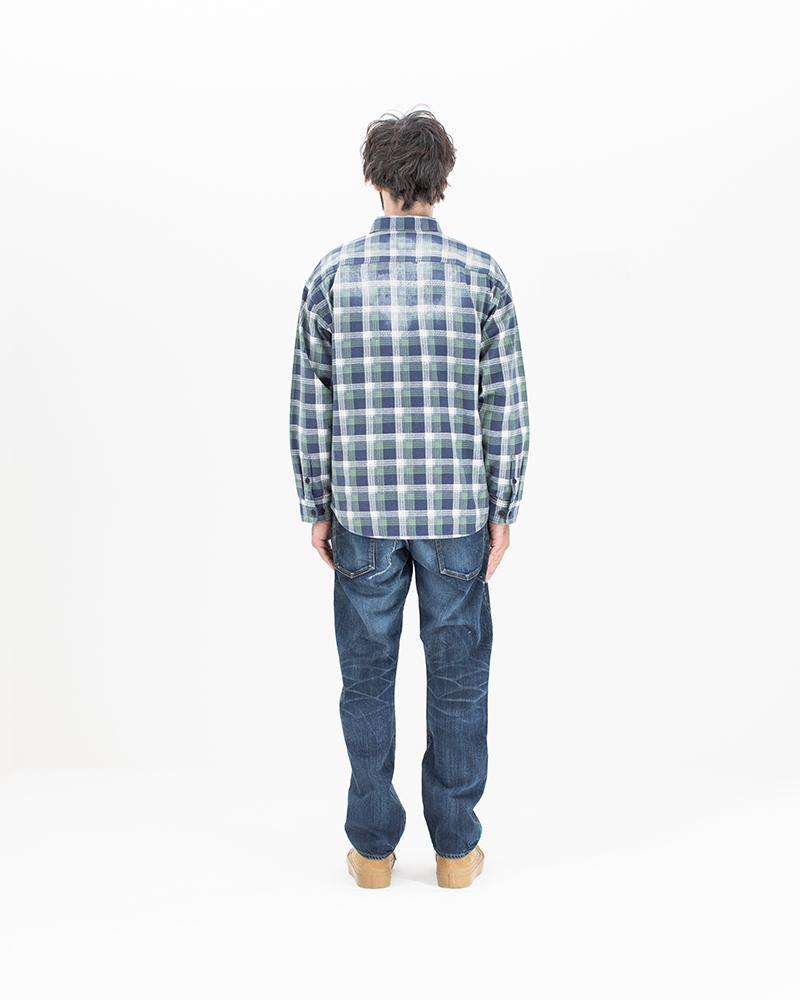 LUMBER KHADI CHECK L/S DMGD | Visvim Official North American Web Store